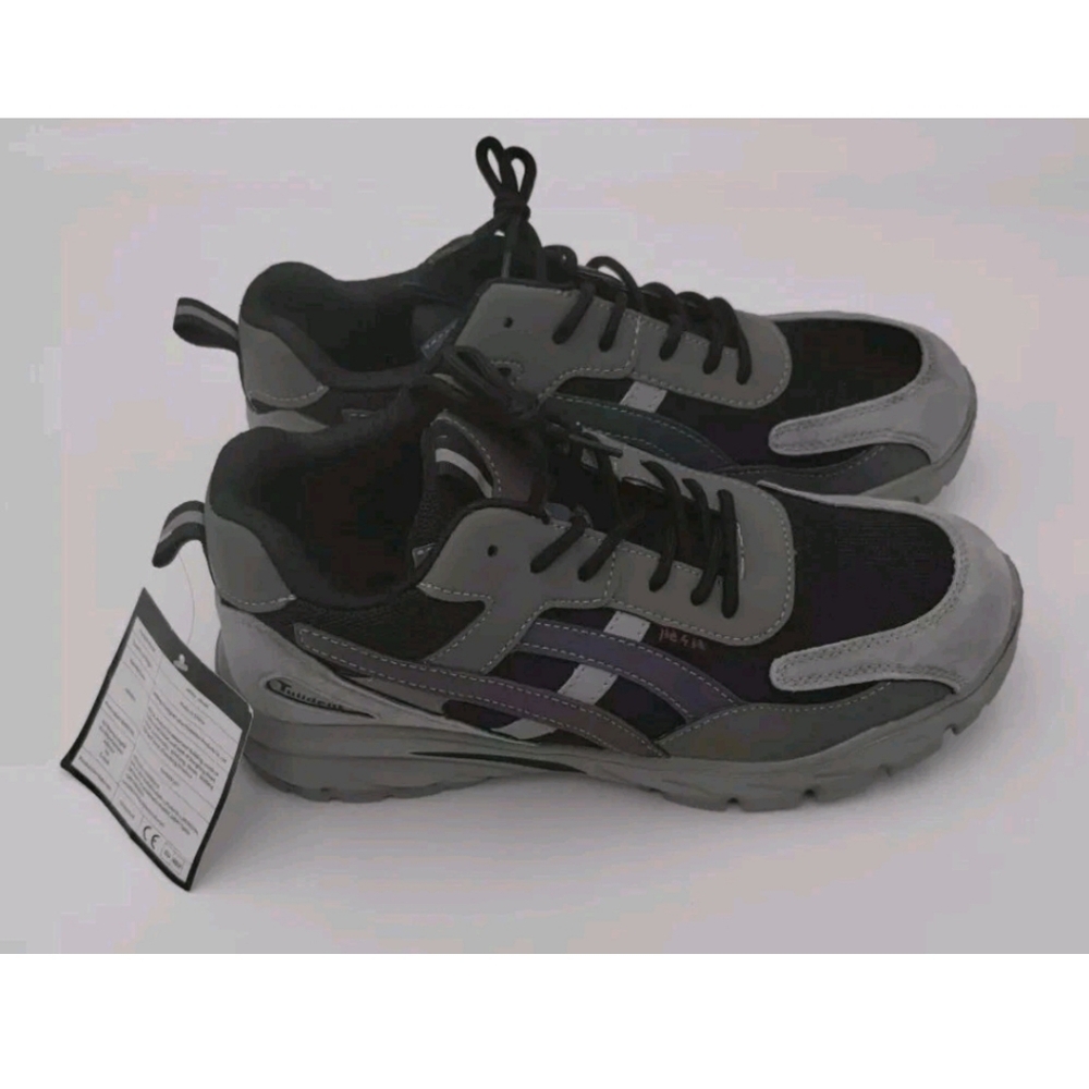 NWT Tulldent Reflective Hard Toe Safety Shoes Size 43 (US Woman 11 - Men 9.5/10)
